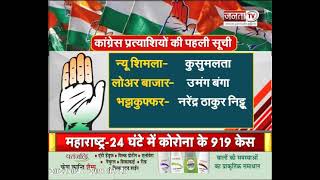 MC Shimla Election: कांग्रेस ने जारी की उम्मीदवारों की पहली लिस्ट, जानें किसे कहां से मिला टिकट ?