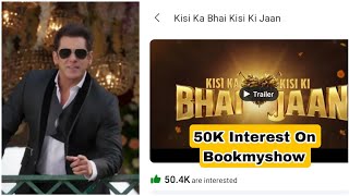 Kisi Ka Bhai Kisi Ki Jaan Movie Crosses 50K Interest On Bookmyshow Video: 15