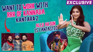 I Want to Work With RRR Of Kannada Industry | Kantara 2 | Pooja Hegde | Kisi Ka Bhai Kisi Ki Jaan