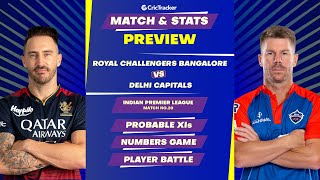 RCB vs DC | 20th Match | IPL 2023 | Match Stats and Preview | CricTracker