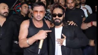 Emiway Bantai And Yo Yo Honey Singh Together At Naagan Song Launch From Honey 3.O Album