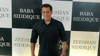 Salman Khan Arrived At Baba Siddiqui Iftar Party 2023 - Swag Entry