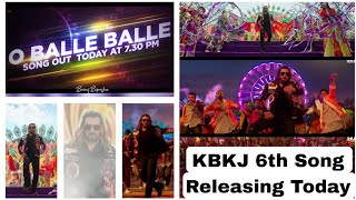 Kisi Ka Bhai Kisi Ki Jaan Movie 6th Song O Balle Balle Officially Releasing Today At This Time