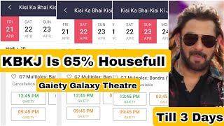 Kisi Ka Bhai Kisi Ki Jaan Movie Is 65 Percent Sold Out For 3 Days At Gaiety Galaxy Theatre In Mumbai