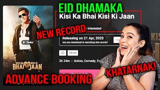 Kisi Ka Bhai Kisi Ki Jaan Advance Booking Dhamaka, Book My Show Par New Record | Salman Khan