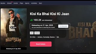 Kisi Ka Bhai Kisi Ki Jaan Movie Crosses 100K Interest Rate On Bookmyshow, Another Achievement