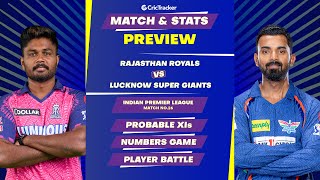 RR vs LSG | 26th Match | IPL 2023 | Match Stats and Preview | CricTracker