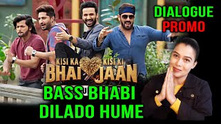 Kisi Ka Bhai Kisi Ki Jaan - Promo Reaction | Bass Hume Bhabi Dilado | Salman Khan