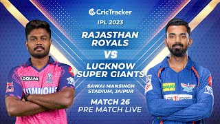 ????IPL 2023 Live: Rajasthan Royals will lock horns with Lucknow Supergiants