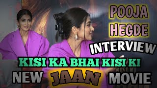 New Movie||"किसी का भाई किसी की जान"|| Pooja Hegde Her Upcoming Film INTERVIEW