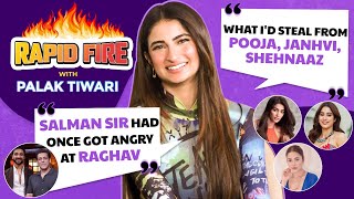 Palak Tiwari's RAPID FIRE on Shweta Tiwari, dating rumours & what she'd steal from Shehnaaz, Pooja