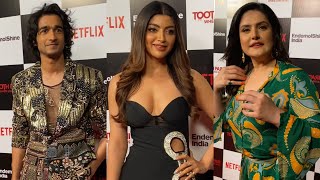 Akanksha Puri, Shantanu Maheshwari & Zareena Khan At Netflix Event