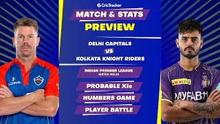 DC VS KKR | 28th Match | IPL 2023 | Match Stats and Preview | CricTracker