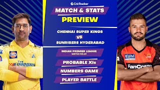 CSK vs SRH | 29th Match | IPL 2023 | Match Stats and Preview | CricTracker