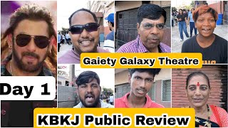 Kisi Ka Bhai Kisi Ki Jaan Movie Public Review First Day First Show At GaietyGalaxy Theatre In Mumbai