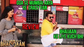 Goa Se Mumbai Aaya Ye Salman Khan Ka Crazy Fan | Kisi Ka Bhai Kisi Ki Jaan Movie Review