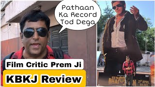 Kisi Ka Bhai Kisi Ki Jaan Movie Review By Film Critic Prem Ji, Pathaan Ka Record To Tut Gaya!