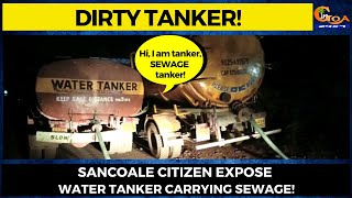 #Disgusting-Water Tanker Was Hiding a 'Dirty' Secret!