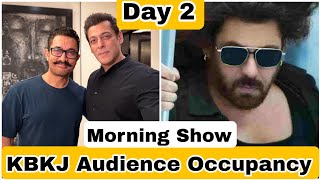 Kisi Ka Bhai Kisi Ki Jaan Movie Audience Occupancy Day 2 Morning Show In Indiabl