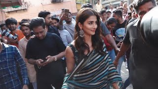 Pooja Hegde Visits Gaiety Galaxy For Fans Reaction | Kisi Ka Bhai Kisi Ki Jaan