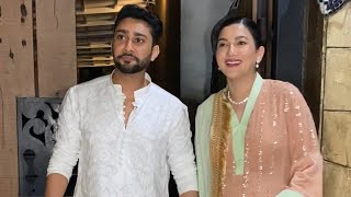 Zaid Darbar and Gauahar Khan For Dinner Last With Mother