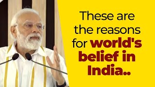 The world has immense belief in India for many reasons | PM Modi | Thiruvananthapuram, Kerala