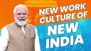 New work culture of New India