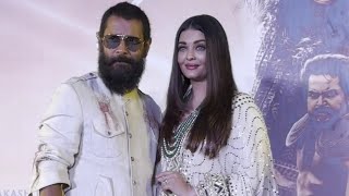 Aishwarya Rai Bachchan and Chiyaan Viram Moments At PS2 Trailer Launch In Mumbai