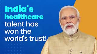 We have talent, technology and traditions for a holistic healthcare system | PM Modi