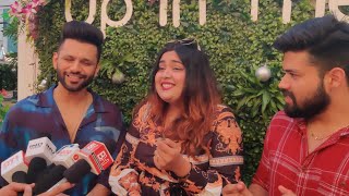 Rahul Vaidya and Singer Priya Mallick At Mehndi Rach Gayi Song Success Celebration - Full Interview