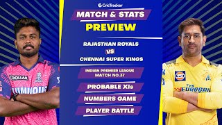 CSK vs RR | Match Prediction | Head to Head | Pitch Report | IPL 2023 | 37th Match #crictracker