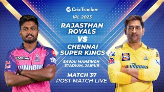 ????LIVE : IPL 2023 | Match 37 | Rajasthan Royal vs Chennai Super Kings - Post-Match Analysis