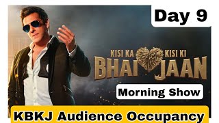 Kisi Ka Bhai Kisi Ki Jaan Movie Audience Occupancy Day 9 Morning Show In India