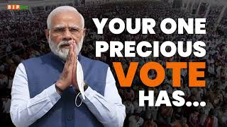 PM Modi spells out what precious vote of the people has changed in the country! I PM Modi