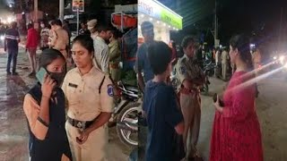 Ladkiyon Ke Awarness Ke Liye Lady Police Officer Ka Behatareen Karnama | Vehicle Checking Madhapur |