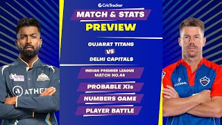 GT vs DC | Match Stats and Preview | IPL 2023 | 44th Match | CricTracker