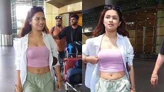 Avneet Kaur With Sunny Singh Spotted At Mumbai Airport