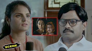 Maha Gamanam Malayalam Movie Scenes | Media Questions to Venki About Drainage System Failure