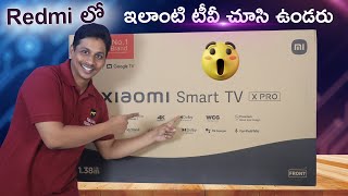 Redmi Smart TV X Pro With Dolby Atmos, WCG Review in Telugu || 55inch TV