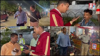 Sharabiyon Ne Gaadi Chord Kar Bhagne Ki Koshish Ki | Checking Ke Dauran | Champapet Hyderabad |