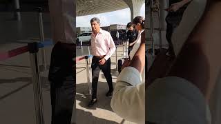 Deepika Padukone with Her Father Prakash Padukone Spotted At Mumbai Airport