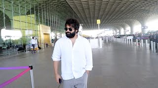 South Actor Ram Pothineni Dikhe Swag Me Mumbai Airport Par
