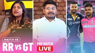 Live: RR vs GT | Match Prediction | Playing 11 | Who will win Today's Match??