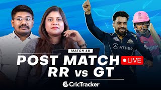 LIVE : IPL 2023 | Match 48 | Rajasthan Royals vs Gujarat Titans | Post-Match Analysis
