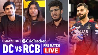 LIVE : DC v RCB | Match Prediction | Playing 11| Who will win Today's Match?