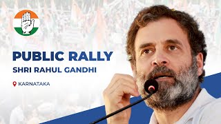 LIVE: Shri Rahul Gandhi addresses the public in Belagavi, Karnataka.
