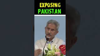 Exposing Pakistan |  S Jaishankar #shorts