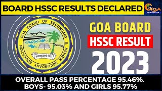 Board HSSC results declared: Overall pass percentage 95.46%. Boys- 95.03% and Girls 95.77%
