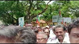 #MustWatch- Health Minister Vishwajit Rane concludes the campaign at Dandeli in Kannada