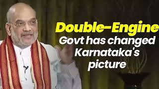 Double-Engine Govt has changed Karnataka's picture | Amit Shah | Karnataka election 2023 | Interview